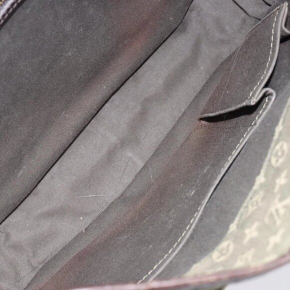 LOUIS VUITTON Monogram Mini Bussus Marie Kate Bag TST Khaki M92324 Auth bs27051 - Picture 8 of 16